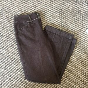 DRESSBARN loose leg pants